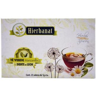DIENTE DE LEON TE VERDE Y MANZANILLA 25 SOB HIERBANAT