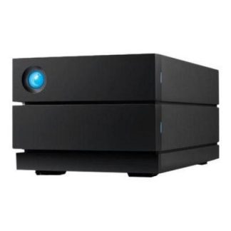 DISCO DURO EXTERNO LACIE 2BIG RAID 3.5 28TB USB C 3.2 NEGRO PARA MAC-PC