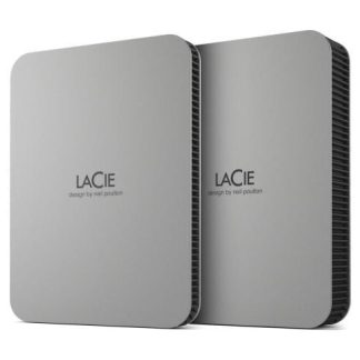 DISCO DURO EXTERNO LACIE MOBILE DRIVE 2.5 4TB USB-C PLATA - PARA MAC-PC