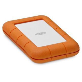 DISCO DURO EXTERNO LACIE RUGGED SECURE 2.5 2TB USB-C NARANJA A PRUEBA DE AGUA Y GOLPES - PARA MAC