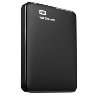 DISCO DURO EXTERNO WESTERN DIGITAL WD ELEMENTS PORTABLE 2.5 4TB USB NEGRO - PARA PC