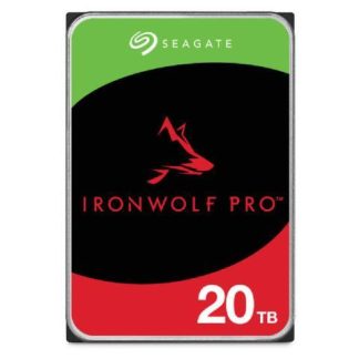 DISCO DURO PARA NAS SEAGATE IRONWOLF PRO 3.5 DE 1 A BAHIAS ILIMITADAS 20TB SATA III 6GBIT-S 7200RPM 256MB CACHE