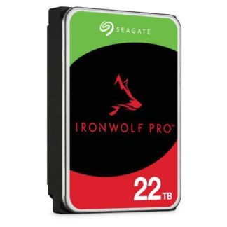 DISCO DURO PARA NAS SEAGATE IRONWOLF PRO 3.5 DE 1 A BAHIAS ILIMITADAS 22TB SATA III 6GBIT-S 7200RPM 512MB CACHE