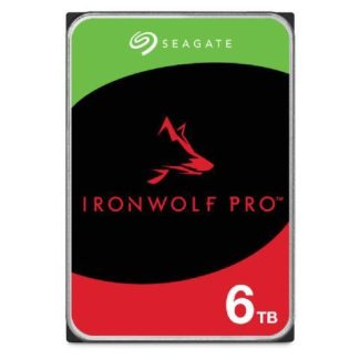 DISCO DURO PARA NAS SEAGATE IRONWOLF PRO 3.5 DE 1 A BAHIAS ILIMITADAS 6TB SATA III 6GBIT-S 7200RPM 256MB CACHE
