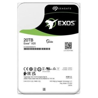 DISCO DURO PARA SERVIDOR SEAGATE EXOS X20 3.5 20TB SATA III 6 GBIT-S 7200RPM