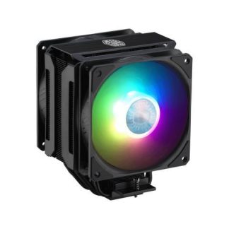 DISIPADOR CPU COOLER MASTER MASTERAIR MA612 STEALTH ARGB 120MM 650-1800RPM NEGRO