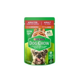 DOG CHOW ADULTO CORDERO MP 100 GR