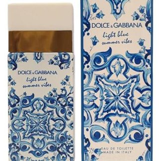 DOLCE GABBANA LIGHT BLUE SUMMER VIBES 100ML EDT SPRAY- MUJER