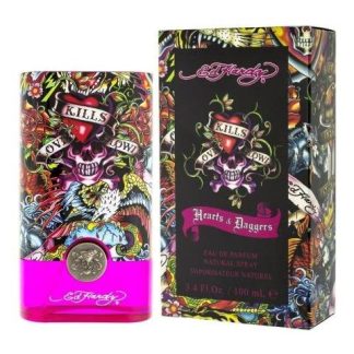 ED HARDY HEARTS AND DAGGERS DAMA 100 ML EDP SPRAY - ORIGINAL