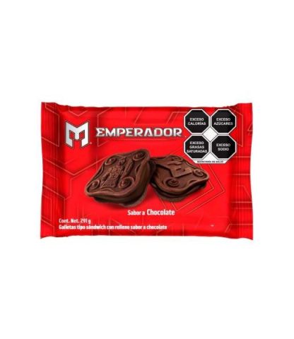 EMPERADOR CHOCOLATE GAMESA CHAROLA 291 GR
