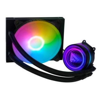 ENFRIAMIENTO LIQUIDO. GAMER FACTOR LQG501. 120MM RGB TDP 150W 1 FAN 120MM 70 CFM NEGRO.