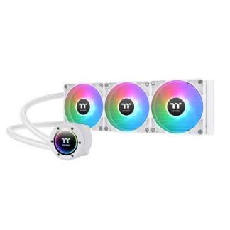 ENFRIAMIENTO LIQUIDO THERMALTAKE TH360 V2 ARGB SYNC ALLIN ONE LIQUID COOLER SNOW EDITION (CLW365PL12SWA) COLOR BLANCO