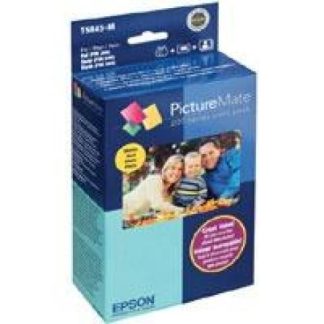 EPSON KIT CARTUCHO Y PAPEL PICTUREMATE 200 4 COLORES 100 PAGINAS