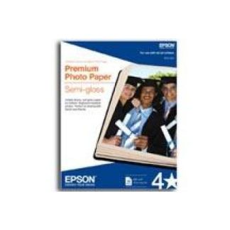 EPSON PAPEL FOTOGRAFICO SEMI BRILLANTE PREMIUM 251G-M² TAMANO CARTA 20 HOJAS