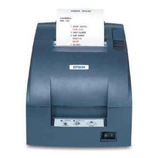 EPSON TM-U220D IMPRESORA DE TICKETS MATRIZ DE PUNTOS SERIAL NEGRO - INCLUYE FUENTE DE PODER SIN CABLES