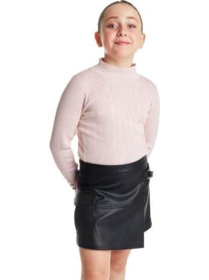 FALDA SHORT NEGRO HOLLY LAND KIDS - Image 2