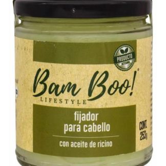 FIJADOR PARA CABELLO ACEITE DE RICINO 253 G BAM BOO LIFESTYLE