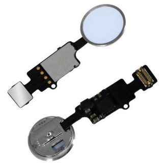 FLEXOR BOTON HOME INICIO PARA IPHONE 8 8G A1863 A1905 A1906 COLOR BLANCO