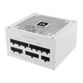 FUENTE DE PODER BALAM RUSH MAGNETAR 1250MR 80 PLUS PLATINUM MODULAR 24-PIN ATX 120MM 1250W BLANCO