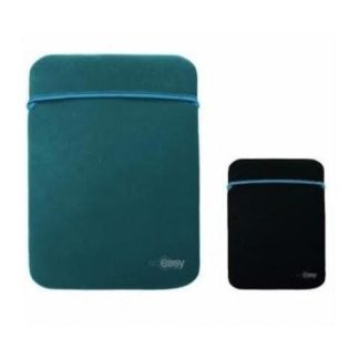 FUNDA REVERSIBLE PERFECT CHOICE EL994312 NEGRO Y AZUL FUNDA UNIVERSAL