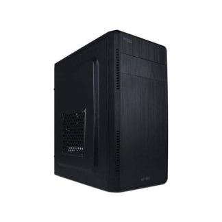 GABINETE ACTECK KIOTO GI240 MINI-TOWER MICRO-ATX-MINI-ITX USB 2.0-3.0 CON FUENTE DE 500W 1 VENTILADOR INSTALADO NEGRO