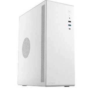 GABINETE ACTECK NEUSS GI485 MICRO-TOWER MICRO-ATX-ITX USB 2.0-3.2 CON FUENTE DE 450W SIN VENTILADORES BLANCO