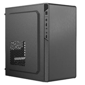 GABINETE ACTECK PERFORMANCE II GI215 CON VENTANA MICRO-TOWER MICRO-ATX-ITX USB 2.0 CON FUENTE DE 500W SIN VENTILADORES INSTALADOS NEGRO