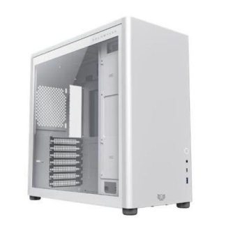 GABINETE BALAM RUSH ERIS FROST GM985 CON VENTANA MIDI-TOWER ATX-MICRO-ATX-MINI-ITX USB 3.0 SIN FUENTE SIN VENTILADORES INSTALADOS BLANCO