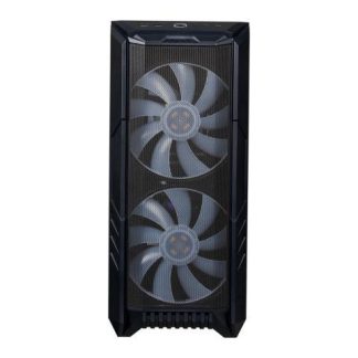 GABINETE COOLER MASTER MASTERBOX HAF 500 CON VENTANA ARGB MIDI TOWER ITX-MICRO-ATX-ATX-SSI CEB-E-ATX USB 3.0 SIN FUENTE NEGRO