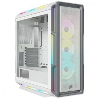 GABINETE CORSAIR ICUE 5000T CON VENTANA MIDI TOWER ATX-EATX-MICRO ATX USB 3.1 SIN FUENTE BLANCO
