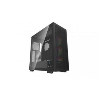 GABINETE DEEPCOOL RMORPHEUS COMPATIBILIDAD ATX; EATX GPU DE HASTA 480MM. INCLUYE 3 VENTILADORES ARGB 140 MM. CAPACIDAD 9 VENTILADORES DE 120MM O 140MM