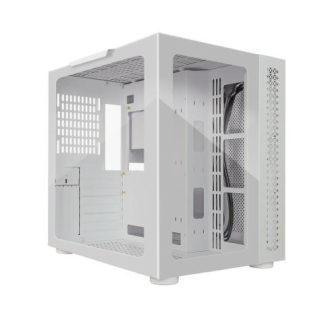 GABINETE GAME FACTOR CSG700 CON VENTANA MIDI-TOWER MICRO-ATX-MINI-ITX-ATX-E-ATX USB 2.0-3.0 SIN FUENTE SIN VENTILADORES INSTALADOS BLANCO