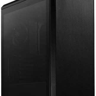 GABINETE GAMER XPG DEFENDER MEDIA TORRE. PANEL LATERAL DE VIDRIO TEMPLADO. TRES VENTILADORES INCLUIDOS. COLOR NEGRO. DEFENDERBKCWW