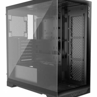 GABINETE GAMER XPG INVADER X CON VENTANA MIDI TOWER ATX-MICRO ATX-MINI-ITX USB 3.2 SIN FUENTE 5 VENTILADORES INSTALADOS NEGRO