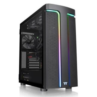 GABINETE THERMALTAKE H590 TG ARGB (CA1X400M1WN00) COLOR NEGRO MEDIA TORRE