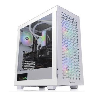 GABINETE THERMALTAKE V350 TG ARGB AIR MIDTORRE GABINETE ATX MICRO ATX Y MINIITX COLOR BLANCO