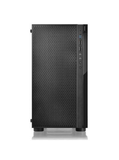 GABINETE THERMALTAKE VERSA H18 CON VENTANA DE VIDRIO TEMPLADO MICRO-TOWER MICRO-ATX-MINI-ITX USB 3.0 SIN FUENTE NEGRO - Image 2