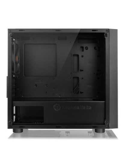 GABINETE THERMALTAKE VERSA H18 CON VENTANA DE VIDRIO TEMPLADO MICRO-TOWER MICRO-ATX-MINI-ITX USB 3.0 SIN FUENTE NEGRO - Image 3