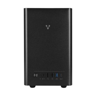 GABINETE VORAGO GAB-210 MIDI-TOWER MICRO-ATX-MINI-ITX USB 2.0 1 VENTILADOR INSTALADO NEGRO