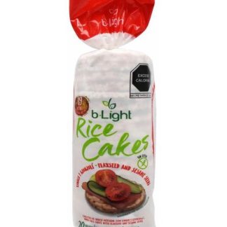 GALLETA DE ARROZ SAB LINAZA Y AJONJOLI 100 G B LIGHT