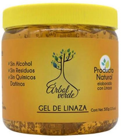GEL CAPILAR DE LINAZA 500 G ARBOL VERDE