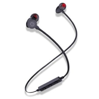 GETTTECH AUDIFONOS MANOS LIBRES BT 4.2 NEGRO CON ROJO SPORTPERFORMER ERGONOMICOS BATERIA HASTA 8 HORAS CON DISPOSITIVO DE CONTROL MOD. GAP29702
