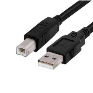 GETTTECH CABLE USB A MACHO - USB B MACHO 1.5 METROS NEGRO