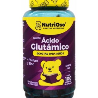 GOMITAS ACIDO GLUTAMICO FOSFORO ZINC UVA 280 G SOLANUM NUTRIOSO