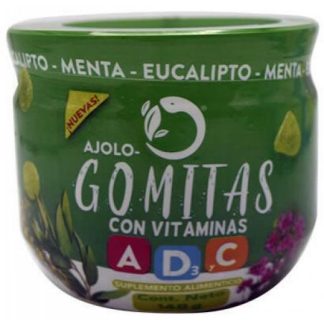 GOMITAS AJOLOTIUS VIT A D3 Y C 148 G AJOLOTIUS