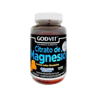GOMITAS CITRATO DE MAGNESIO C 60 C 3GR SABOR MANDARINA GN+VIDA