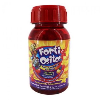 GOMITAS FORTI OSITOS C 110 (242GR) RICAS GOMITAS DE OSITOS CON CA LAB. NATUTECH