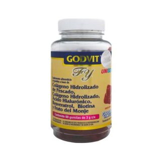 GOMITAS FY COLAGENO HIDROLIZADO ACIDO HIALURONICO RESVERATROL BIO GN+VIDA