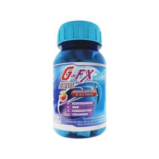 GOMITAS G-FX GUMS C 110 (242GR) GLUCOSAMINA MSM CONDROITINA COLAG LAB. NATUTECH