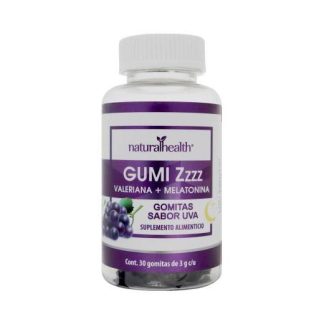 GOMITAS GUMI ZZZZ C 30 DE 3GRS C U SABOR UVA VALERIANA+MELATONINA OLAS